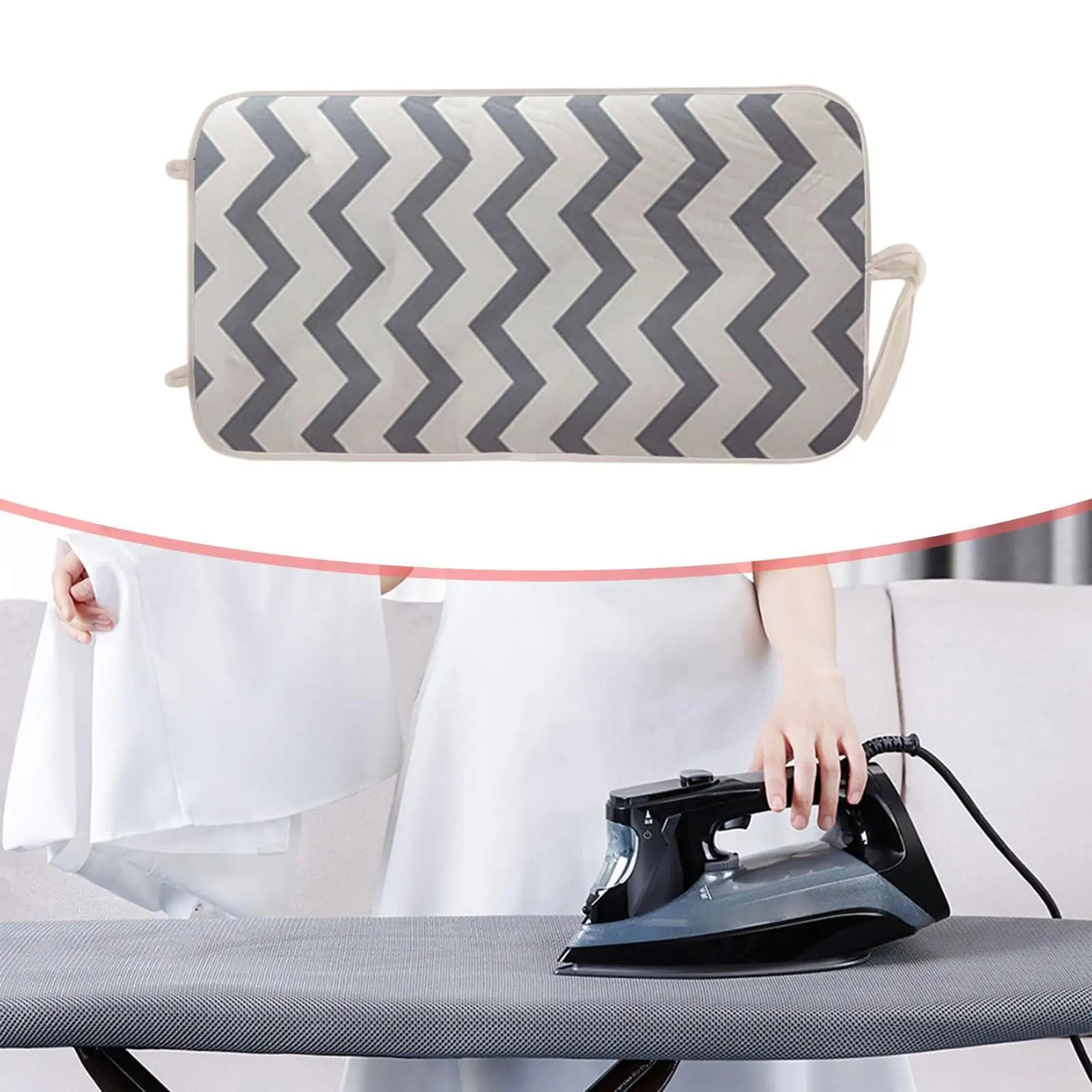 Garment Steamer Hanging Ironing Board Pad Cotton Felt Press Mat Portable Iron Pad for Folding Tabletop Ironing