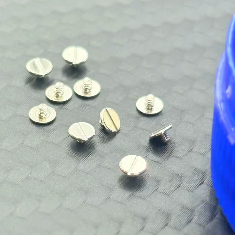 20pcs Watch Movement Accessories 6309 Automatic Watch Movement with Hammer Screw Gyro Screw Pendulum Screw for Watch Repair