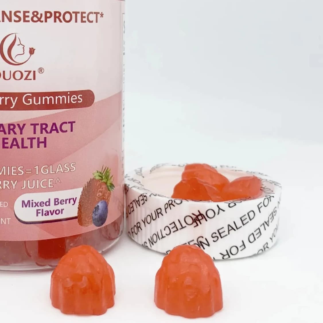 Red blueberry gummed caramels integrate vitamins to protect cardiovascular health and regulate the balance of intestinal microbiota