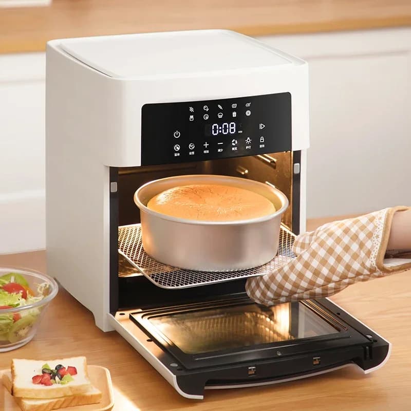 1400W 9 in 1 air frying oven for domestic use Ayr clutch oven for oil-free stainless steel