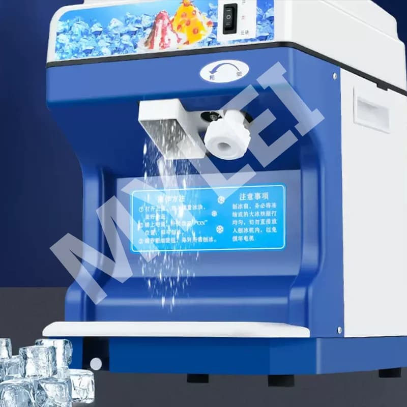 Slushy Ice Shaver Commercial Electricity Electric Ice Crusher Snow Cone Machine Blender Shaved Ice Machine Beverage Cold
