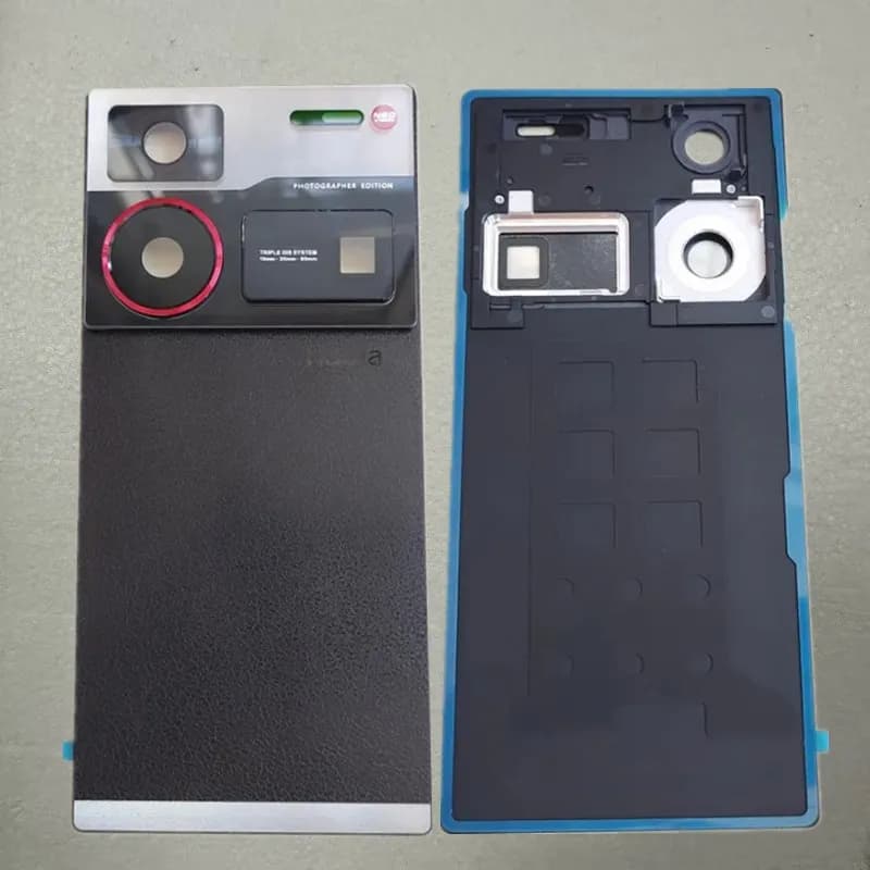Back Battery Glass Cover Housing Lid Door Rear Case with Camera Frame Lens for ZTE Nubia Z60 Ultra NX721J