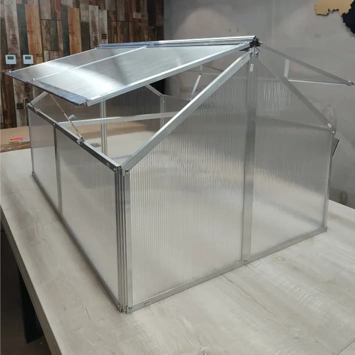 ♪ Double lock with cold frame for used flower seeds