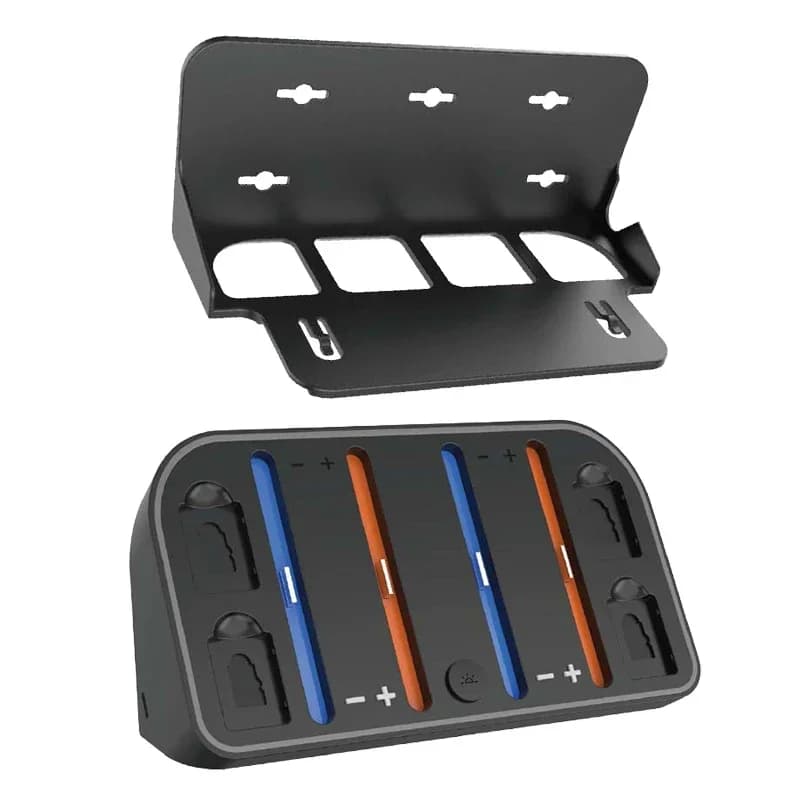 For NS2 JoyCon Charging Dock Hub USB Controller Charger Stand Station Holder RGB Light Charges Up To 4 Controllers For Switch 2
