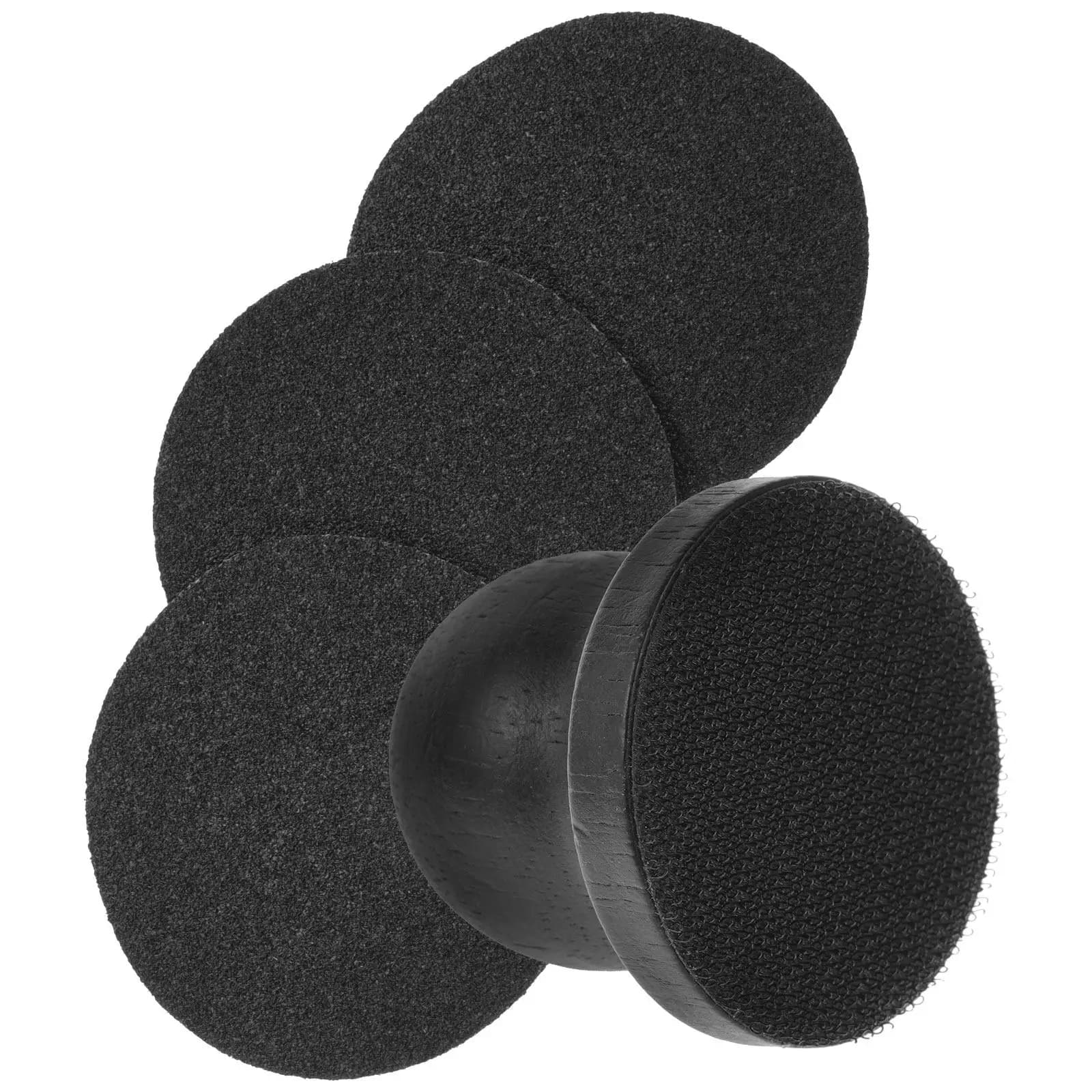Set Lima per Unghie in Legno per Cani, Strumento Ergonomico Rotondo Staccabile per la Cura delle Unghie degli Animali Domestici, Sicuro e Confortevole per la Levigatura a Casa