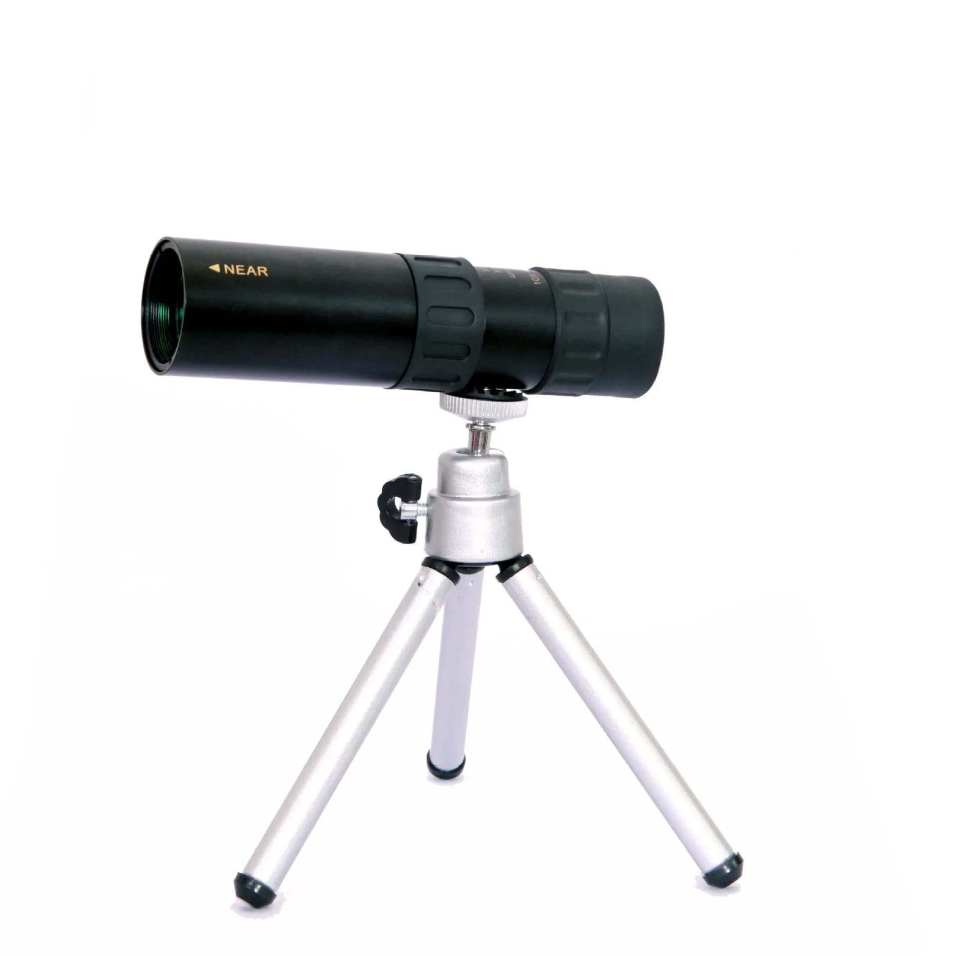 Telescopio Monoculare HD 10-300X40 Mini Portatile con Supporto per Telefono Cellulare, per Campeggio, Caccia e Birdwatching