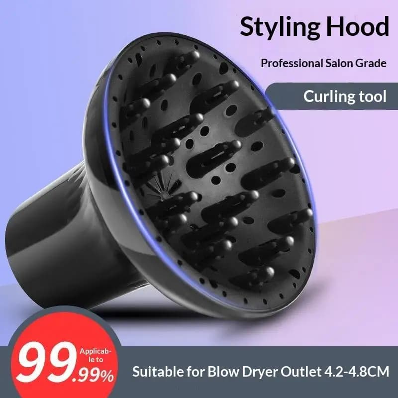 1PC Hair Dryer Cover Dryer Curly Hair Large Wind Hood Hairdressing Blower Salon Hair Styling Curly Accessories