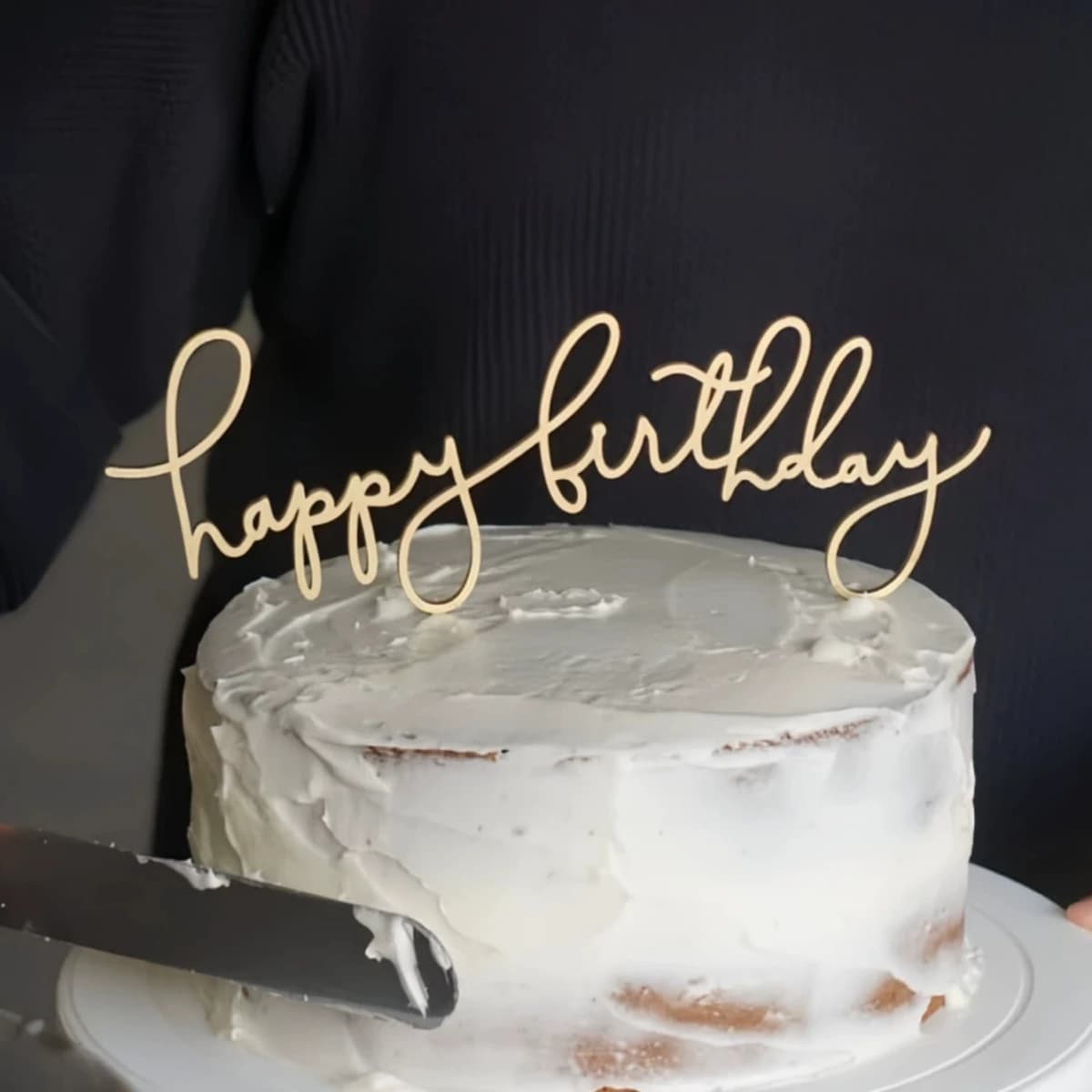 3 pezzi di nuova carta creativa per inserti per torta in acrilico con decorazione per torta di compleanno