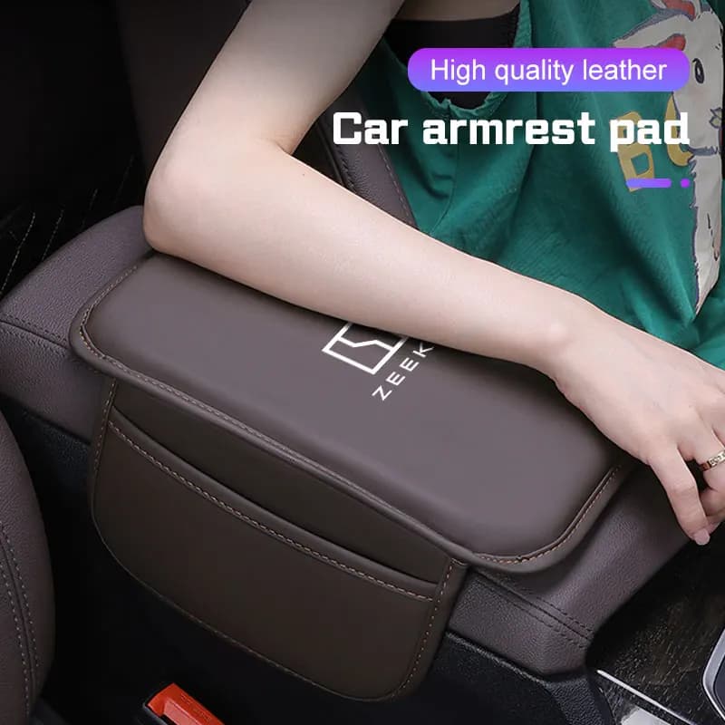 Car Armrest Box Cover Pad Shockproof Protective Mat Center Console Storage Box Interior Accessory For ZEEKR 001 007 X 7x 009