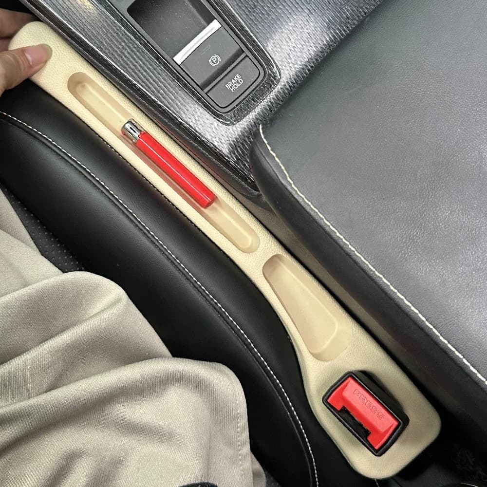 1 pair of universal strips for car seat Gap Plug Strip Side sewing Filler for empty spaces for car leak proof Storage organizer Automatic interior decoration