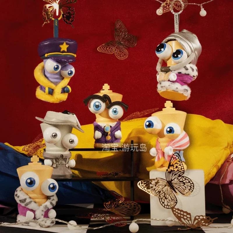 Genuine The Amazing Digital Circus Kinger Plush Toy Soft Stuffed Collectible Blind Box Keychain Backpack Pendant Decor