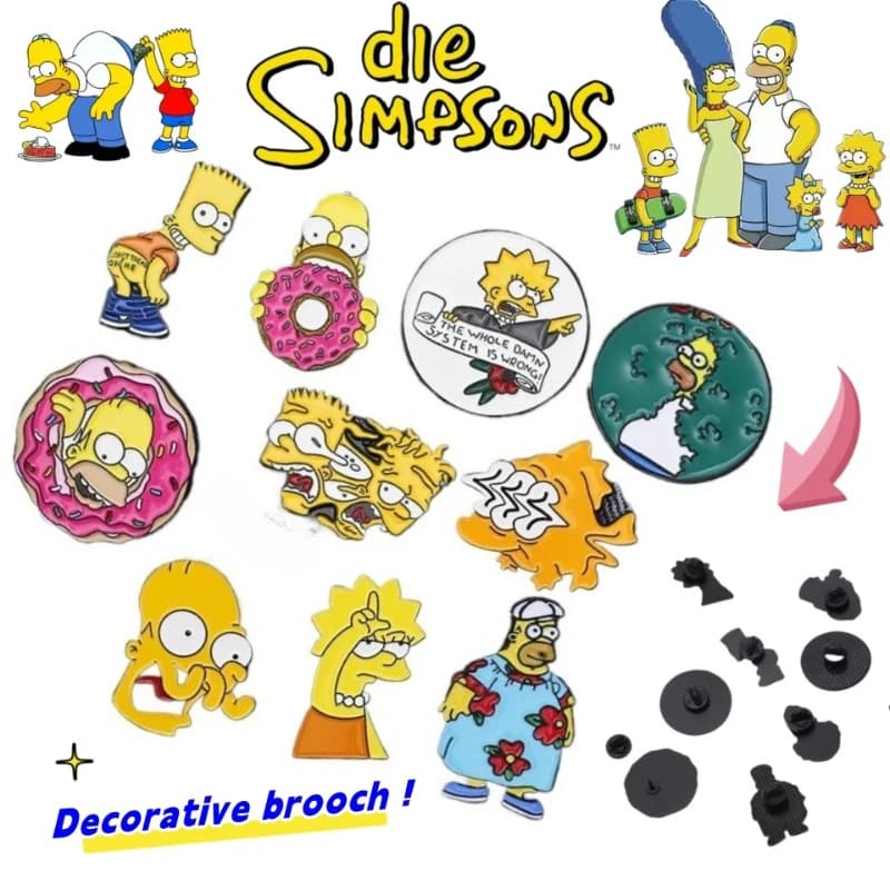 The Simpsons Homer J. Simpson, Merchandise Anime for Men and Women, Clothing Decoration, Shoes and Hats