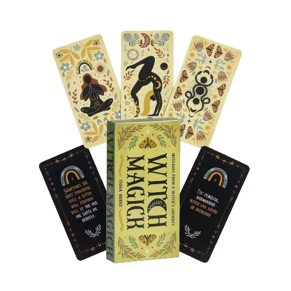 Vendita calda Strega Magick Oracle Tarocchi Tempo libero Intrattenimento Carta Riunione di famiglia Divinazione Mazzo Tarocchi Gioco di carte da gioco