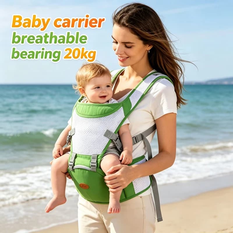 Baby Outdoor Holding Front Back Universal Carrier Cotton All-season Ergonomic Backpacks Holder Shoulder Waist Belt Sling Toddler