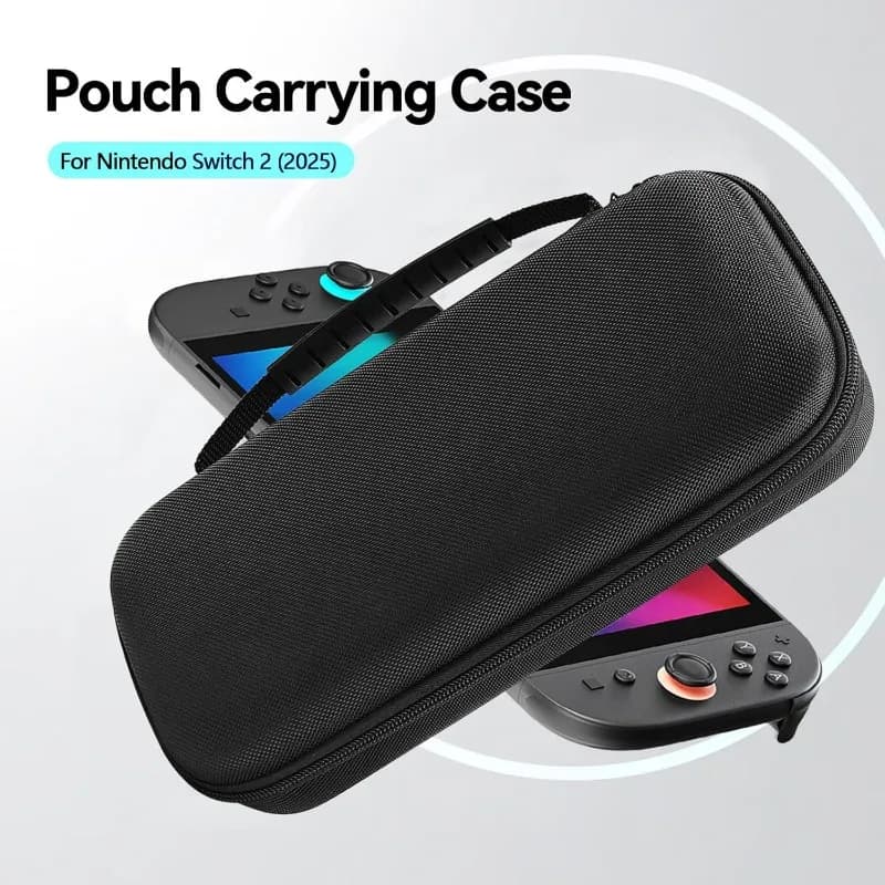 Per Nintendo Switch 2 Custodia da viaggio rigida portatile Custodia da trasporto per Switch 2 (modello 2025) con tasche e cartucce di gioco 12/24