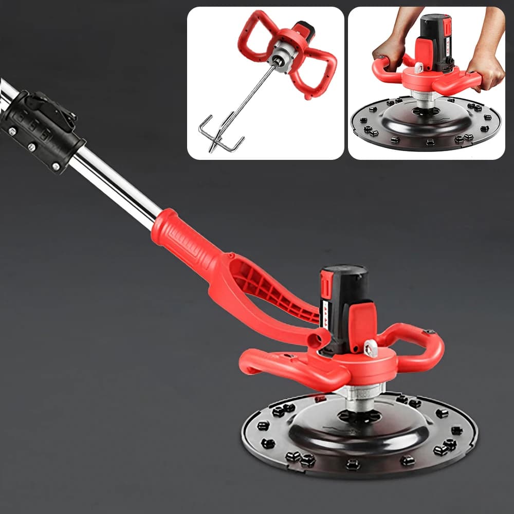 Lucidatrice elettrica per levigatura delle pareti Lucidatrice per cemento 220V 2880W / 4880W Malta di cemento Spatola Levigatrice Miscelatore per calcestruzzo