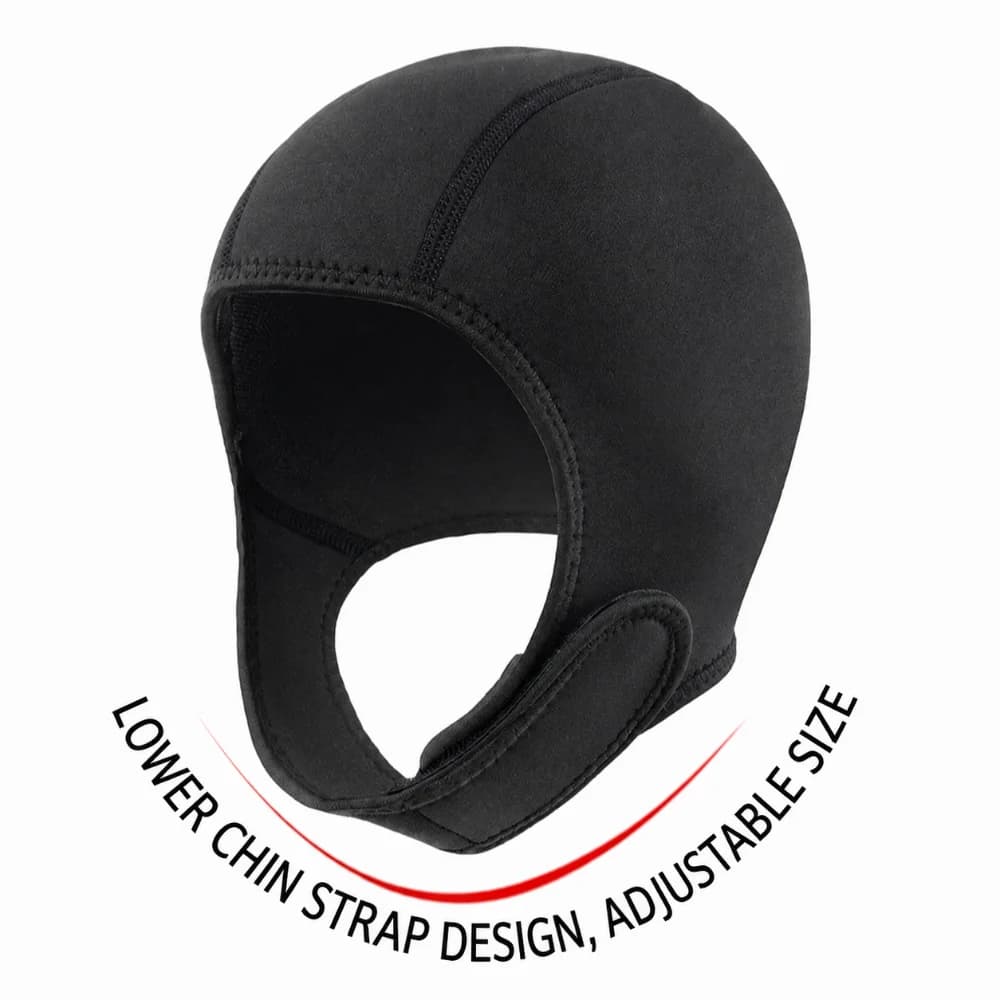 Comfort Wear 2MM Diving Hood Quick Dry Warm Keeping Swim Cap Sun Protection Soft Neoprene Headgear Beach Activity
