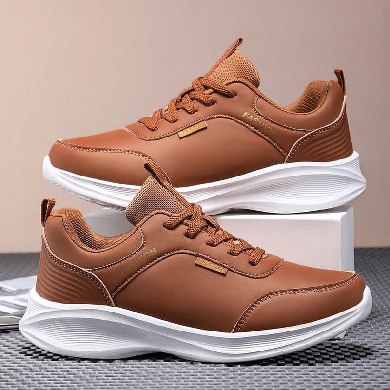 Scarpe da ginnastica da uomo leggere autunnali Scarpe casual stringate da uomo Ammortizzazione Scarpe sportive da uomo per la corsa Scarpe da passeggio impermeabili invernali