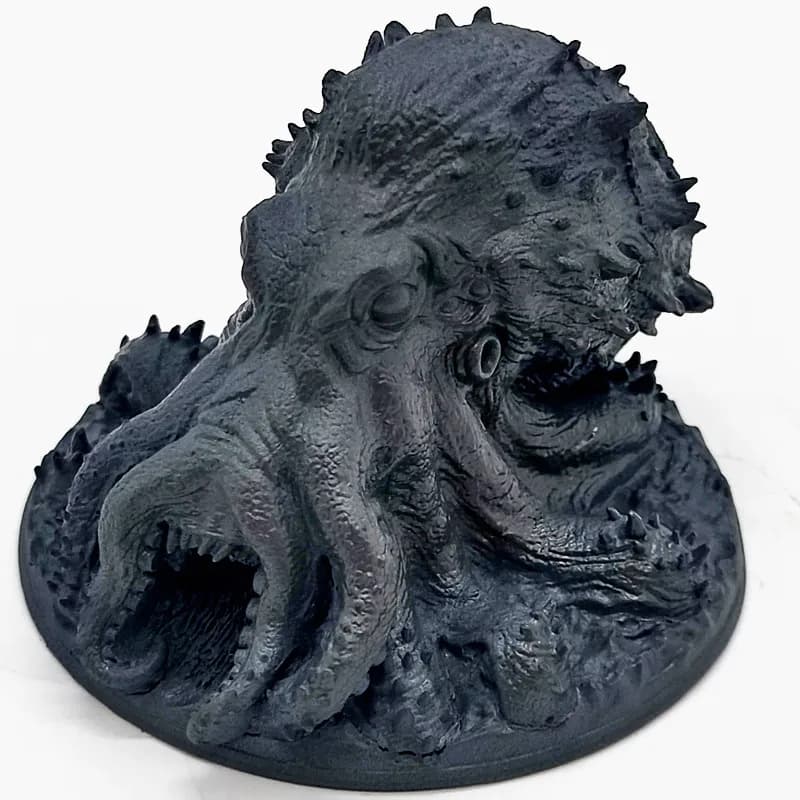Octopus Monster Head stampo in Silicone candela fai da te resina gesso stampo in Silicone strumento di decorazione di Halloween