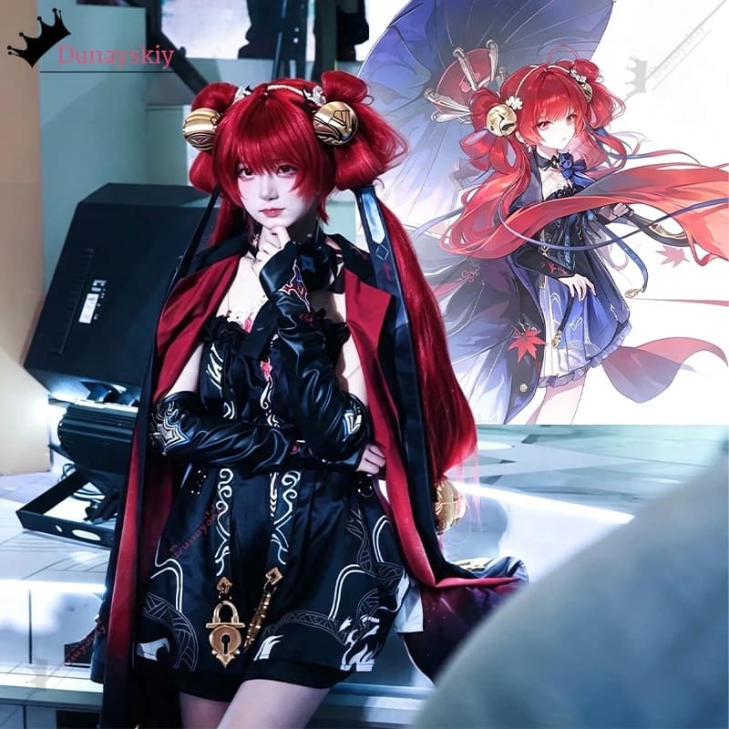 Suoming Cosplay Costume Game Series: Wuthering Waves 3.5 version Suoming Roleplay Outfit Full Set Halloween Disguise Adult Women