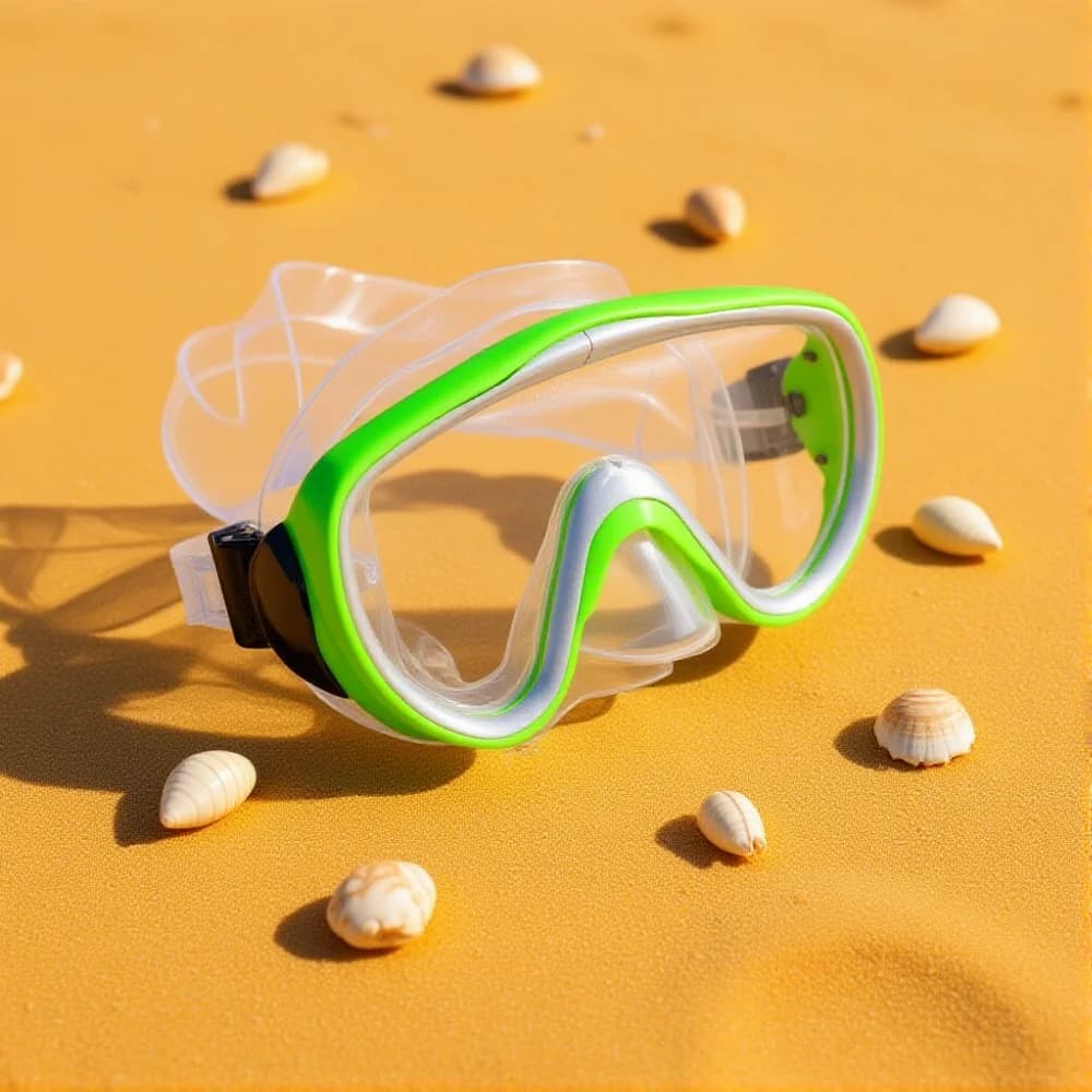 Professional swimwear for children with large frame with nose cover Anti-snatching Wide view Swimming equipment for kids and girls glasses