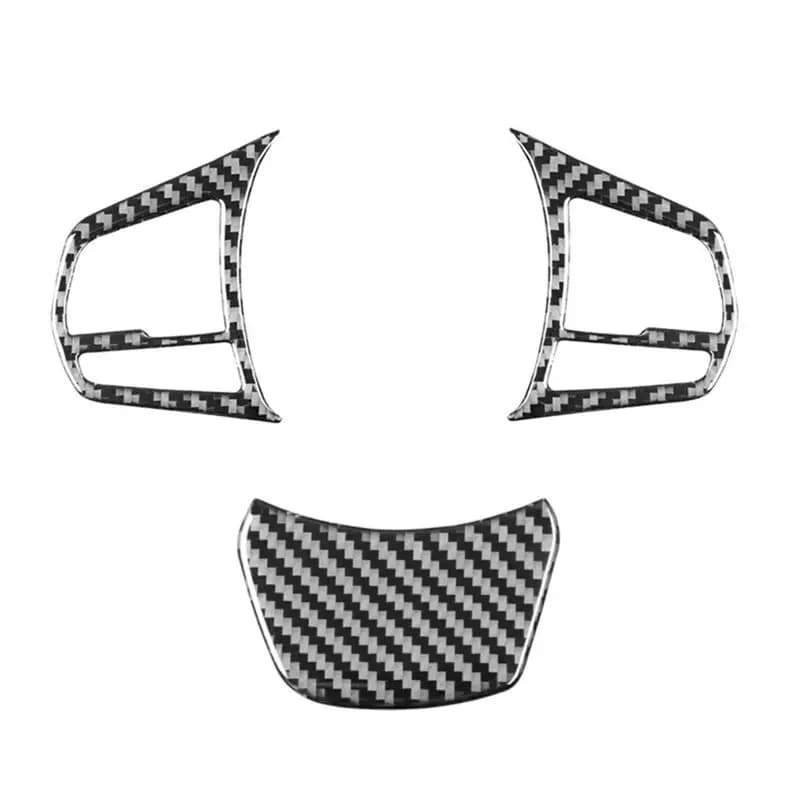 For Toyota Supra GR A90 2019-2023 Wheel Cover Frame Carbon Fiber Soft Interior Car Parts