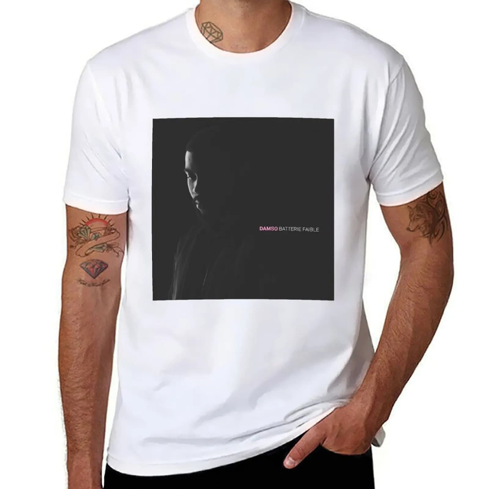 T-shirt Damso Active Wear, T-shirt sportiva da uomo
