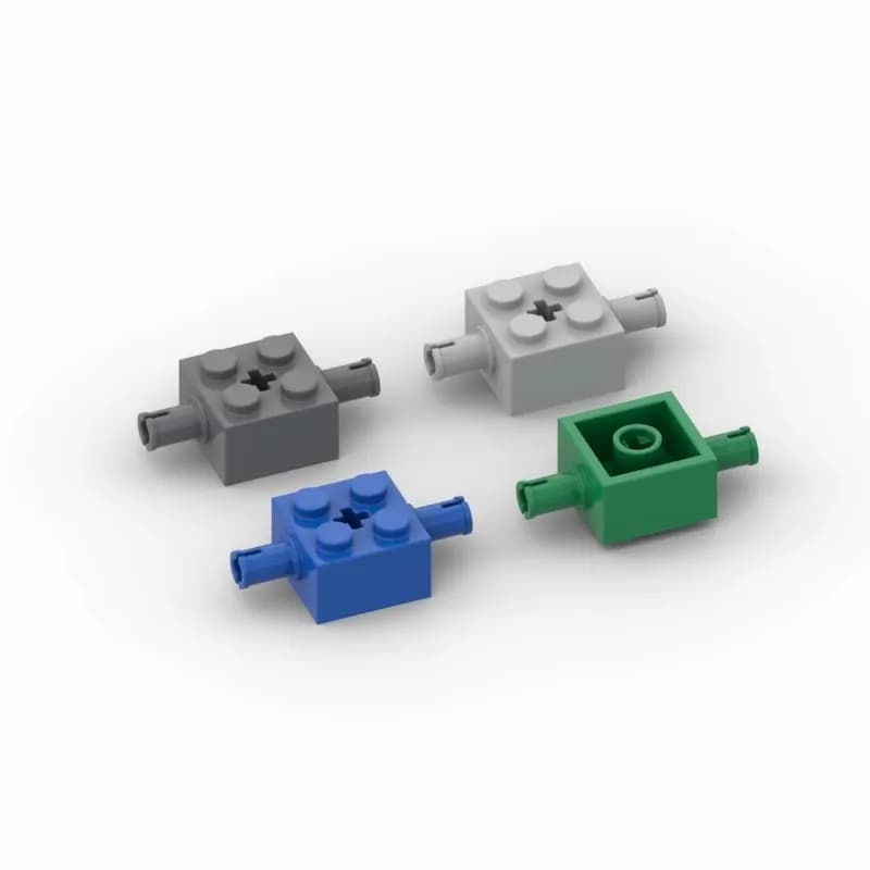 20 pz MOC 30000 modificato 2x2 con perni e per asse mattoni compatibili assemblangio fai da te particelle giocattolo per ba