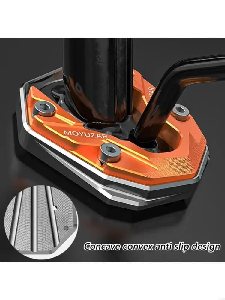 Cavalletto laterale universale per bici, leggero, portatile, supporto per piastra estensione per cavalletto per Mzmix/MMax2