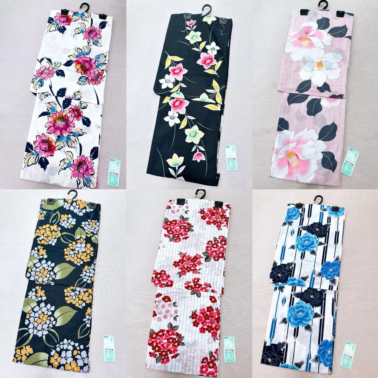 Yukata da donna con stampe floreali in stile giapponese, kimono in cotone stile tradizionale, abito fotografico da viaggio