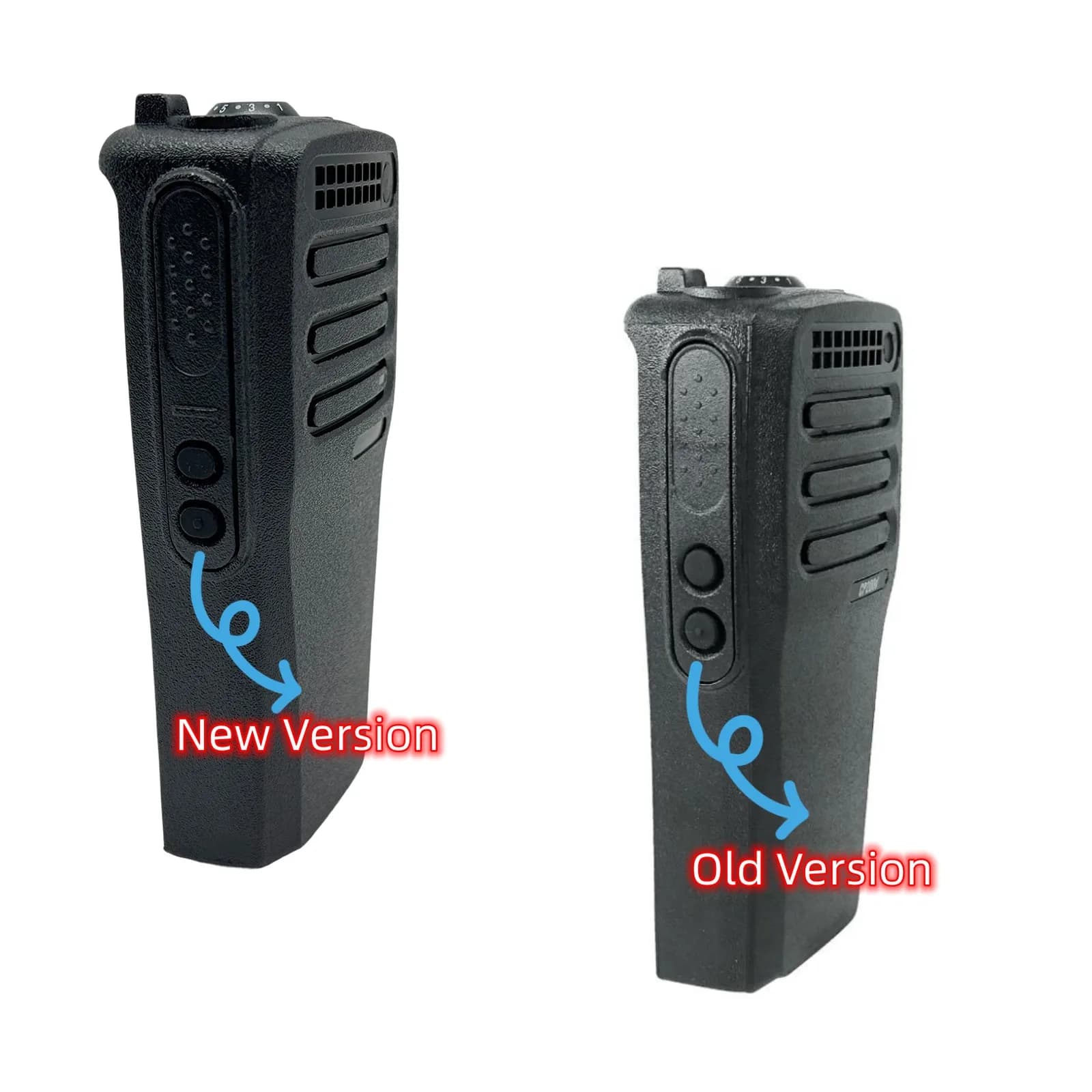PMLN6345 Walkie Talkie Kit copertura custodia anteriore per CP200D Dep450 CP200d XIR P3688 DP1400 Radio bidirezionale