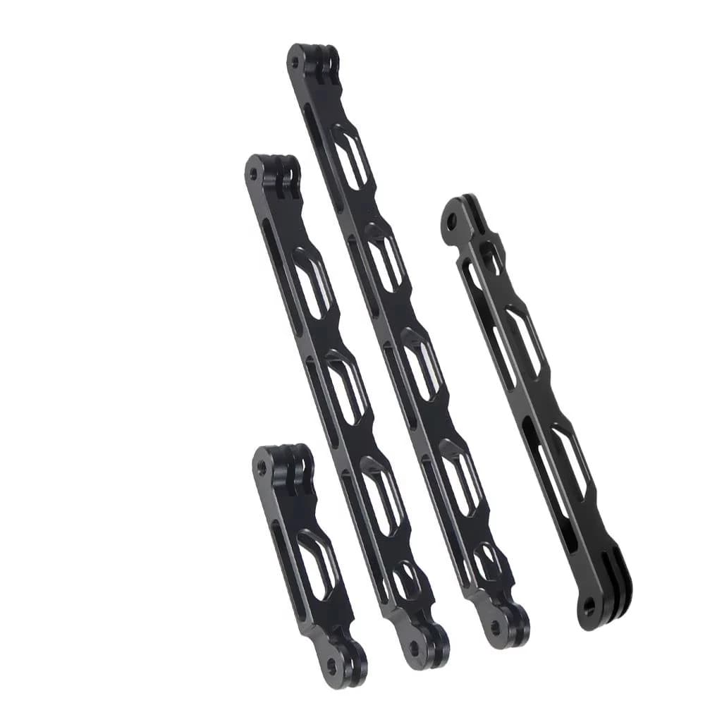Adattatore per treppiede con staffa per asta di prolunga in alluminio allungata per casco selfie per GoPro Insta360 SJCam Yi DJI Action Camera