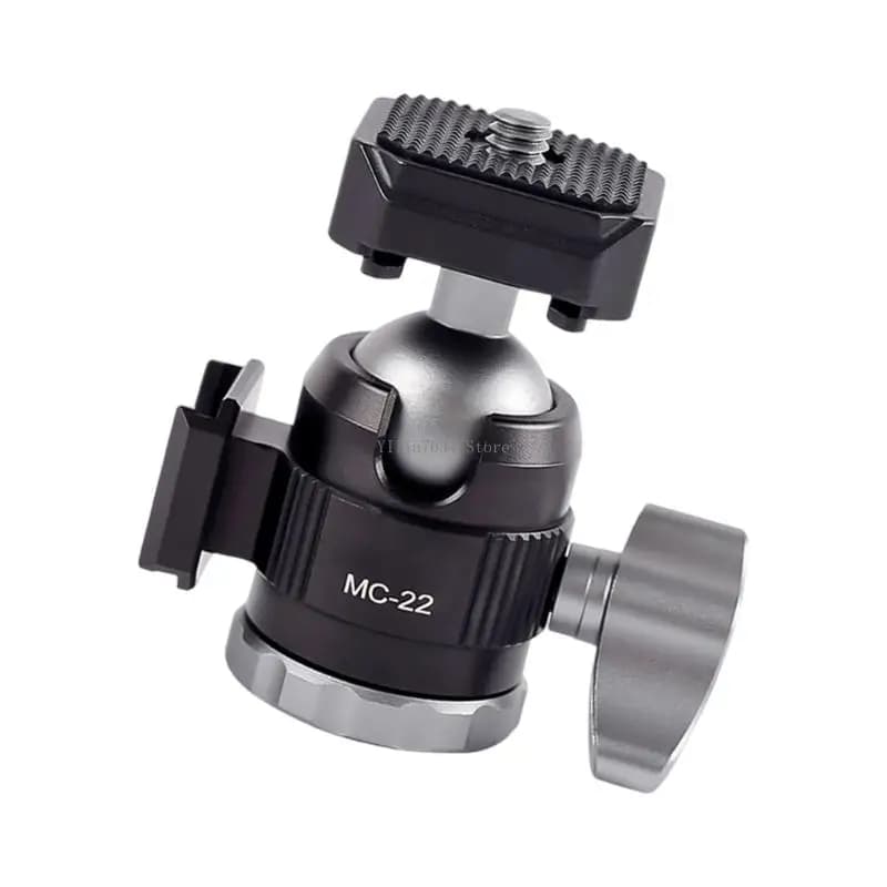 Multiple Angled Adjustable Phone Camera Stand Aluminum Construction 1/4” Screw Interfaces
