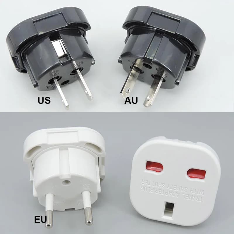 Universal UK Plug to EU US AU Converter Euro Wall Travel Power Adapter 250V Charger EU Germany Korea Plug British Scoket Outlet