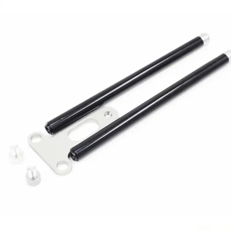 U2JB Bastone da pesca in alluminio Installazione facile Bastone antivento Bastone da intoppo Orecchie Accessori per pesca per