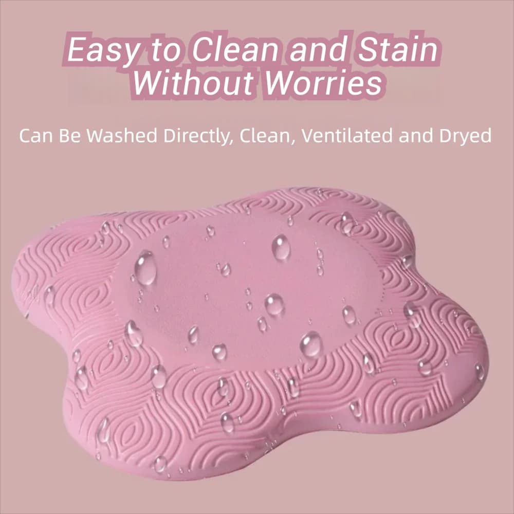 2pcs Thickened Yoga Knee Mat Portable Soft Shock Absorption Support Mat Anti Slip TPE Kneeling Protect Pad Kneeling Protective
