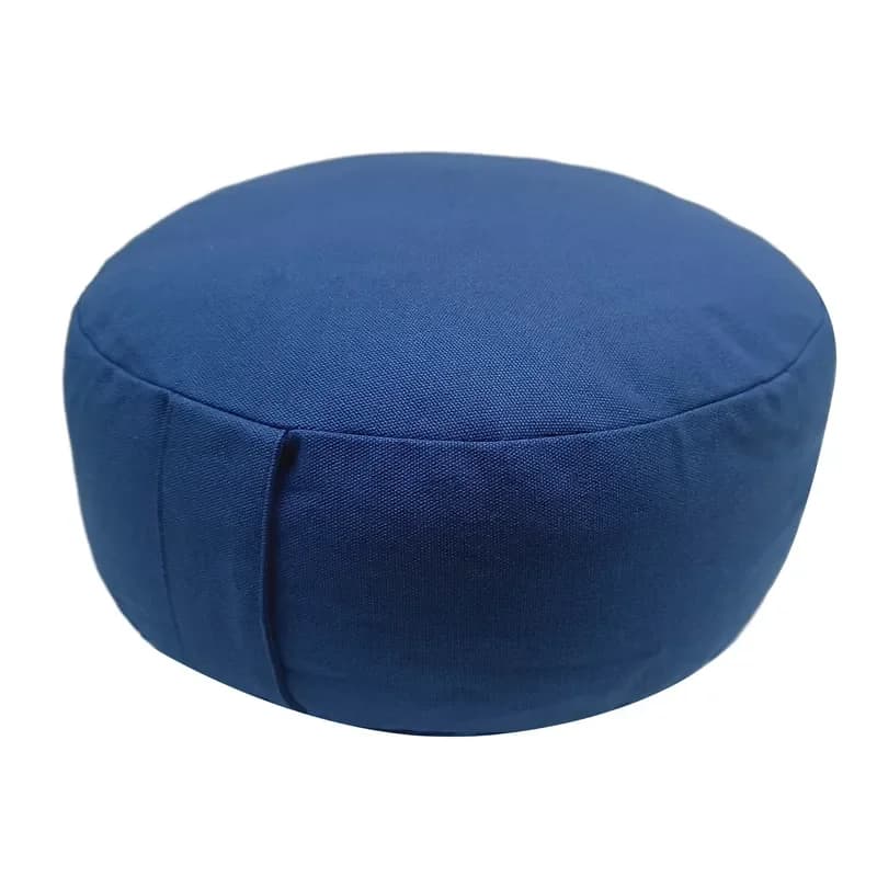 Custom Cotton Removable Washable Round Meditation Mat Buckwheat Floor Cushion Pillow