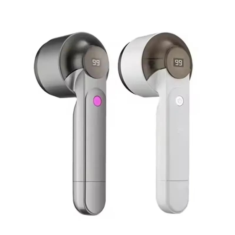 Levapelucchi Elettrico Ricaricabile con Display LED, 6 Lame, per Rimozione di Pelucchi e Nodi sui Vestiti, Elettrodomestico
