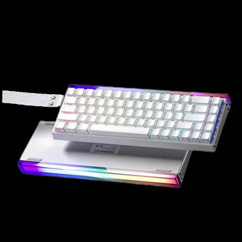 Tastiera da Gaming AULA HERO 68HE con Switch Magnetici, RGB Personalizzabile, Meccanica, Cablata, 65%
