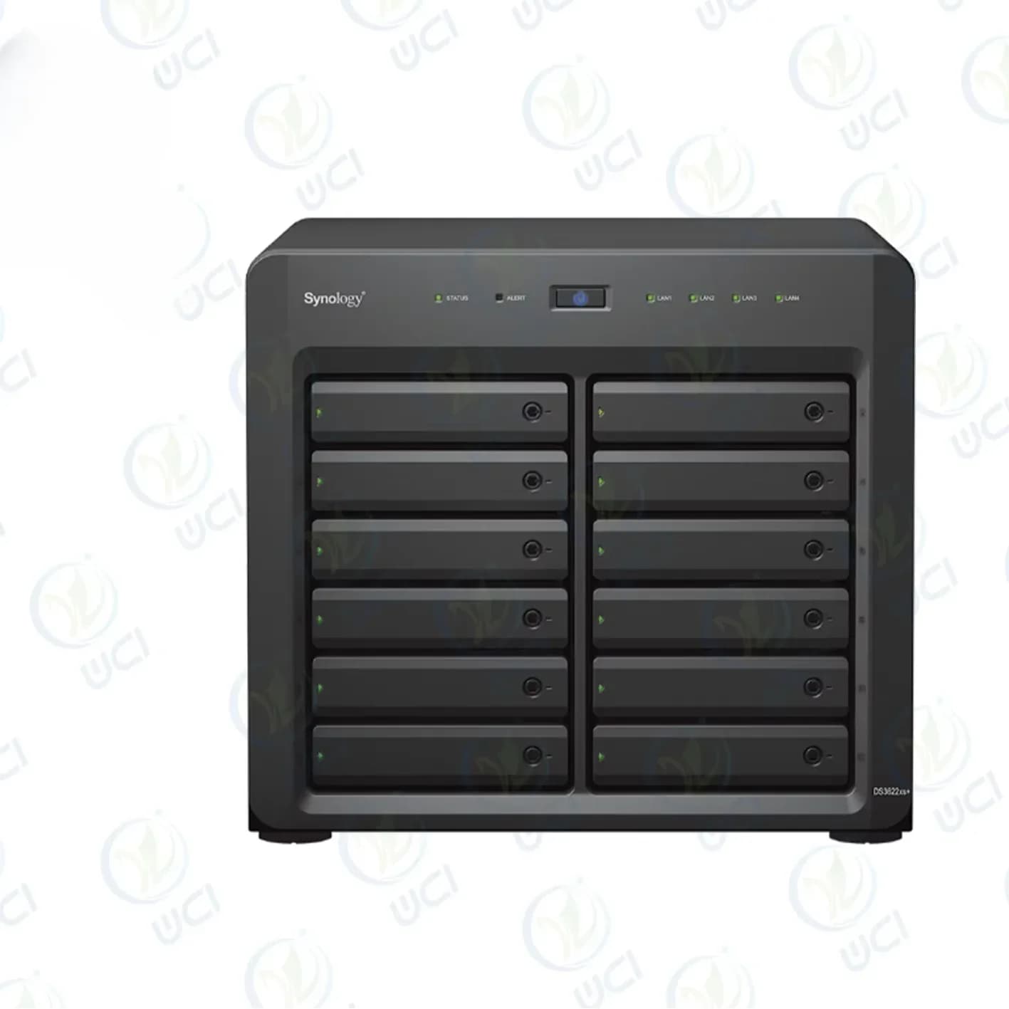 Synology 12 Staffe Disk Station DS3622xs + (senza disco) Archiviazione di rete Custodia per array di dischi NAS Soluzione di dimensioni rack 2U