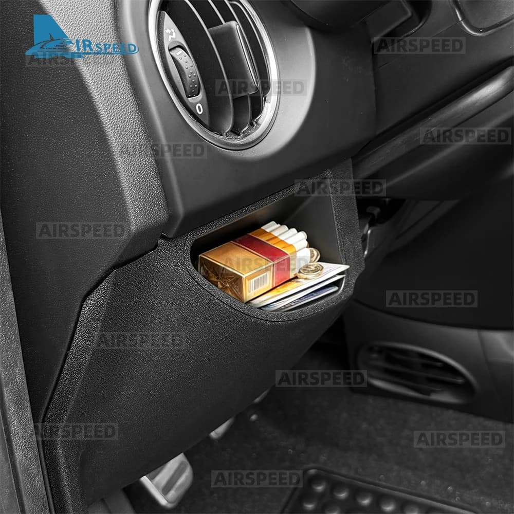 Scatola portaoggetti di ricambio per guida a sinistra (LHD) per Abarth 595 695 595C 695C (2012-2024), Fiat 500 500C (2009-2024), Fiat 500E (2012-2019)