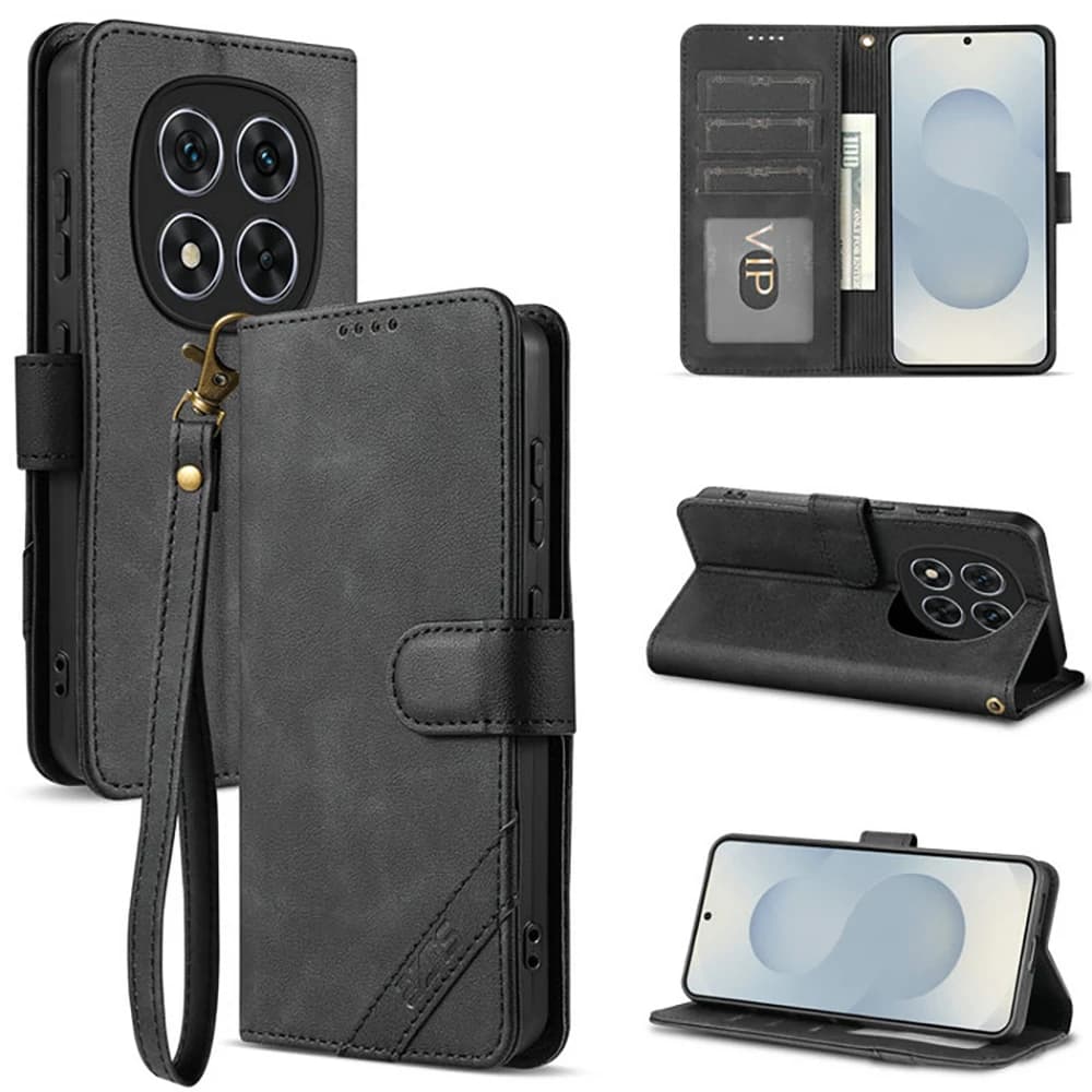 Flip Case For Xiaomi Redmi Note 14 Pro Plus 5G RFID Leather Wallet Magnet Funda Redmi 14C 14R Turbo 5 Max 17 Cover