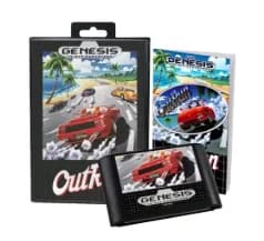 Rock 'n' Roll Racing per Cartucce di Gioco MD per Console SEGA Mega Drive Genesis, Scheda di Gioco con Scatola e Manuale, Versione USA