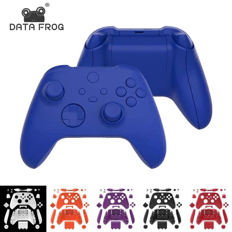 Custodia di ricambio per controller DATA FROG per custodia con piastra frontale per joystick Xbox Series S per accessori per gamepad Xbox Series X