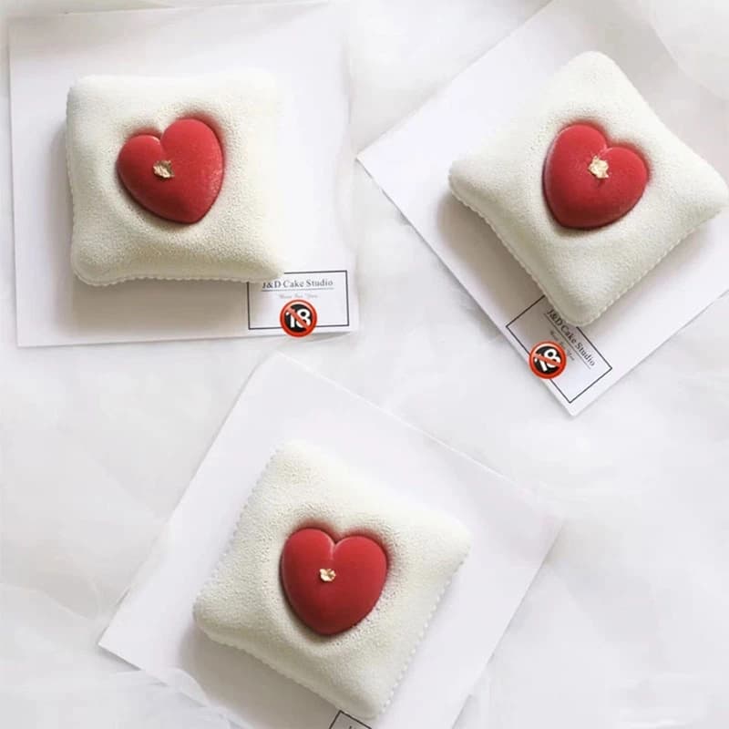 Love pillow mold soap mold mold handmade soap mold cute soap mold Silicone molds for resin candles dark clay for baking DIY