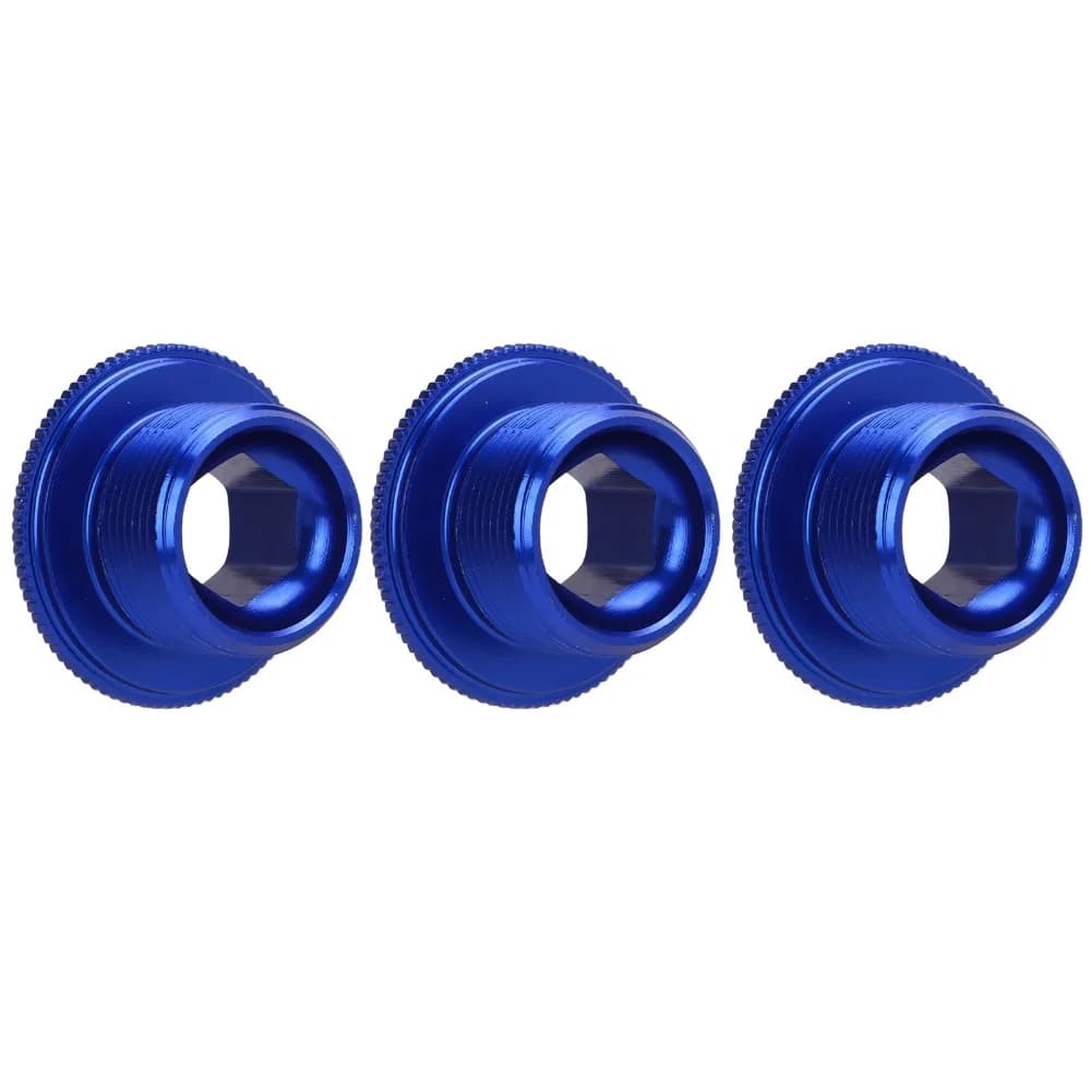 3 viti per manovella M19 da 19 mm, leggere e facili da installare, viti per coprimanovella per mountain bike, viti per coprimanovella in lega di alluminio