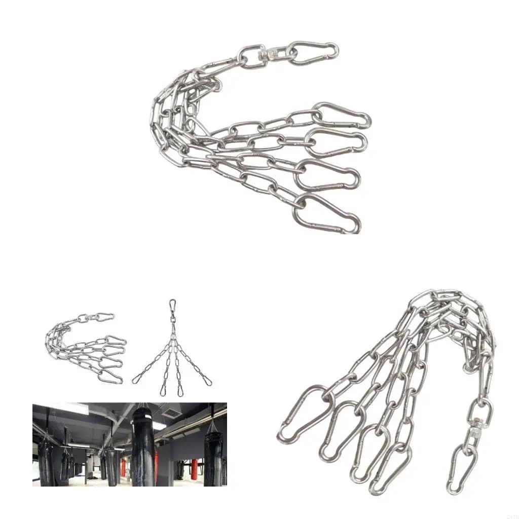 Connecting Chain Hook Stainless Steel Chain with Hook Hook for Punching Hooks