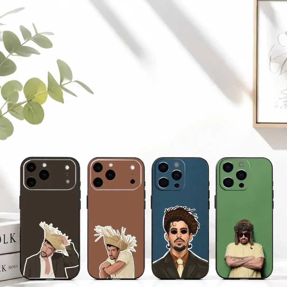 B-Bad B-Bunny DTMF Phone Case Silicone Soft For IPhone 17 16 15 14 13 12 11 X XR Plus Pro Max Plus