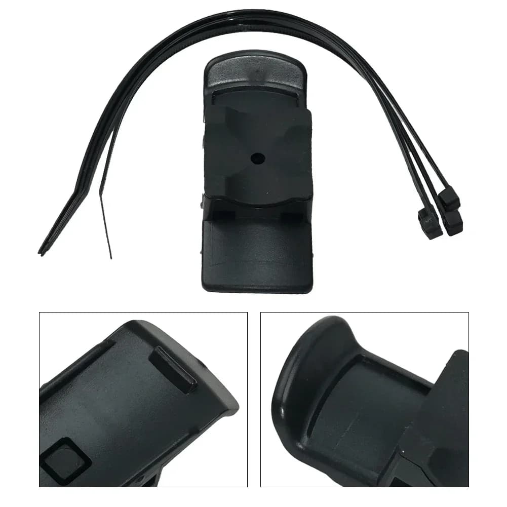 1 Set Bicycle Mount Holder For Garmin ETrex 10 20 30 For Oregon 200 300 400 450 550 GPS 62 62s 62st With Cable Ties Secure Fit