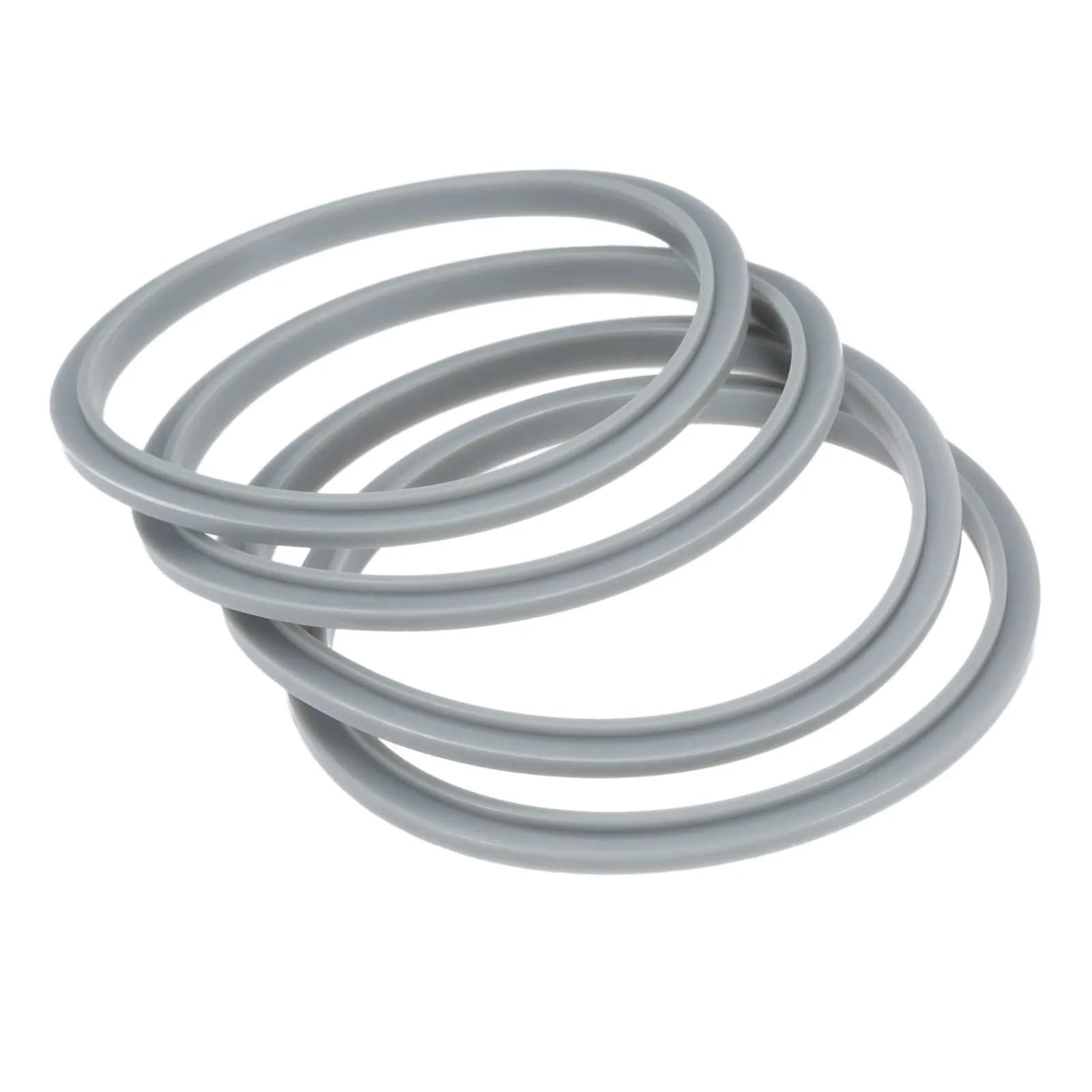Rubber sealing rings for 4-piece blender with lip for replacement of Nutribullet series 600/900